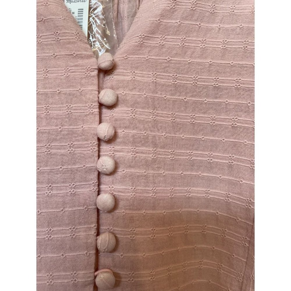 Madewell Courtyard Flutter Sleeve Top • NWT - Picture 6 of 9